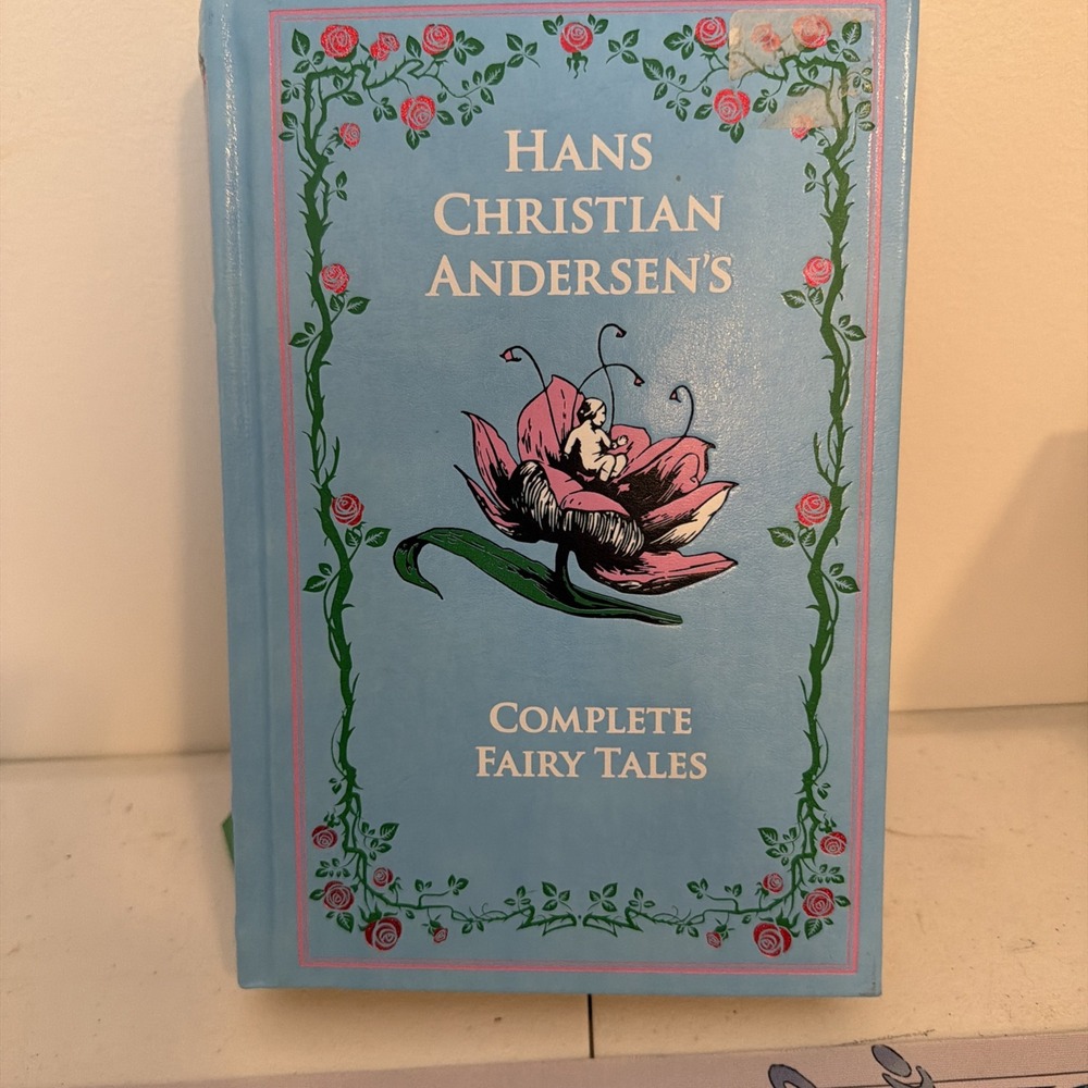 Hans Christian Andersen's Complete Fairy Tales Hardcover Book 2014 Leather-Bound